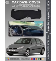 FORD FOCUS 1 (1998-2005) Torpido Örtüsü Panel Torpido Koruma Tam Uyum Çatlamayı Önler Kolay Montaj