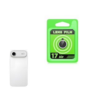 Apple iPhone 17 Air Uyumlu Zore CL-07 Kamera Lens Koruyucu (Gümüş)