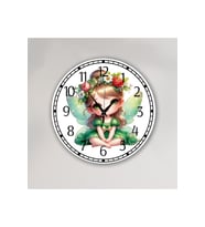 bilge Tasarım Çocuk Odası Duvar Saati 30 x 30 CM (Karışık)