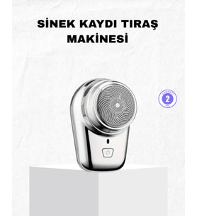 Mini Tıraş Makinesi - Taşınabilir, Şarjlı, Hassas Kesim, Modern ve Dayanıklı Tasarım