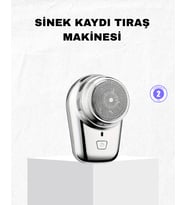 Mini Tıraş Makinesi - Taşınabilir, Şarjlı, Hassas Kesim, Modern ve Dayanıklı Tasarım