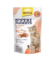 Gimcat Nutripockets Kedi Ödülü Somon Omega 3&6 60Gr