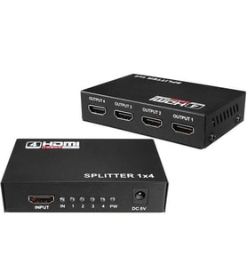 Fully G-538G 1.4V 1080P 3D 4 Portlu HDMI Splitter Dağıtıcı