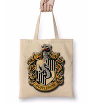 Harry Potter Hufflepuff Hogwarts Gryffindor Slytherin Ravenclaw Bez Çanta Uzun Saplı
