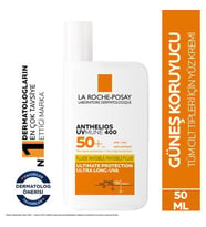 La Roche-Posay Anthelios invisible Fluid Yüz Güneş Kremi Normal/Karma Ciltler Spf50+ Yuksek Koruma 50ml