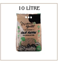 Natural Bastet Topaklanan Çam Pelet Kedi Kumu 10 Litre