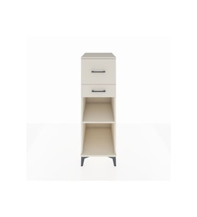 Kronos Dolap Tek Raflı 2 Çekmeceli 44x59x134 Aytaşı-Aytaşı