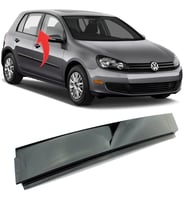 Vw Golf 6 Sağ Ön Kapı Direk Kaplaması 2009-2013 5K4837902A