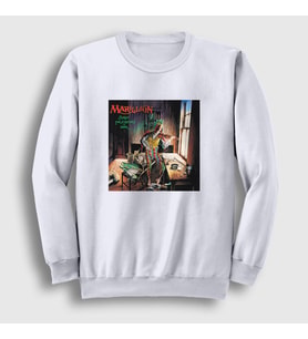 Presmono Unisex Beyaz Tear Marillion Sweatshirt 162972tt (Beyaz)