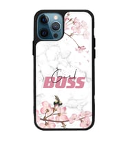 iPhone 13 Pro Uyumlu Sakura Girl Boss Tasarımlı Glossy Telefon Kılıfı