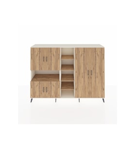 Hyperion Dolap 13 Raflı 6 Kapaklı 220x44x163 Aytaşı-Çam