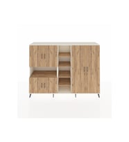 Hyperion Dolap 13 Raflı 6 Kapaklı 220x44x163 Aytaşı-Çam