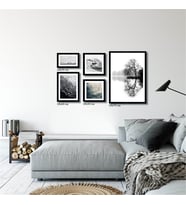 Çerçeveli Doku Efektli Tablo Seti 120x70 cm