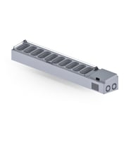 Iceinox Set Üstü Saladbar Pleksi Kapak GN 1/4-150: 10 Adet (Gri)