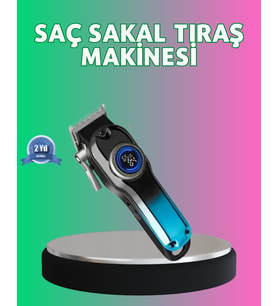 4 Limit Tarağı ve Ayarlanabilir Kesim Uzunluğu Saç Makinesi