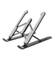 Newface P1 ABS Plastik Laptop Standı - Siyah