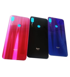 Xiaomi Redmi Note 7 Pro Arka Kapak Pil Batarya Kapağı ORJİNAL (Kırmızı)
