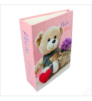 Bebek Fotoğraf Albümü, 10cm x 15cm x 100 Resimlik - Pembe