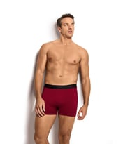 Jiber 321 Premium Erkek Modal Pamuklu İnce Kumaş Rahat Kalıp Esnek Kemer Lastikli Boxer