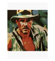 Indiana Jones Tablo Ahşap Poster Dekoratif
