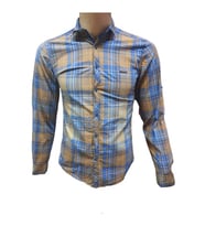 Tarz Erkek Slim Fit Yıkama Kot Gömlek - 1001 - Sarı - S (Sarı)