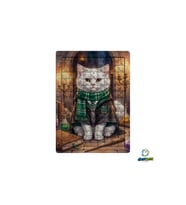 Ghostbastır Design Harry Potter Syltherin Kedili 99 Parça Ayaklı Puzzle – Dekoratif Çocuk Yapbozu 0189
