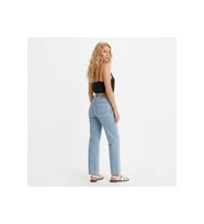 Ribcage Straight Ankle Kadın Jean Pantolon -0011