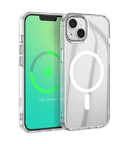 Hoco iPhone 14 Manyetik Magsafe Silikon Kılıf (Şeffaf)