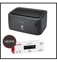 Canon İ-sensys Lbp6030b, Lazer Yazıcı (siyah), Orjinal 1adet Crg725 Toner Hediyeli (dakikada 18 Sayf
