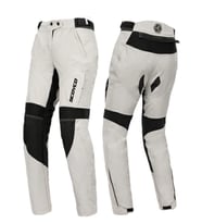 P122W Beyaz Kadın Motosiklet Pantolonu 4 Mevsim Korumalı Maxdura 600-D Kumaş Women Motorcu Pantolon