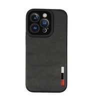 Apple İphone 14 Pro Kılıf Loop Deri Silikon - Siyah