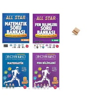 Newton LGS 2027 8. Sınıf Matematik + Fen Soru Bankası ve Haftalık Deneme 4lü Set + Telefon Standı