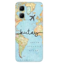 İnfinix Hot 8 9 10 12 20 20i 30 30i 40 40i 50 50i 60i Pro Plus 4G 5G Kılıf İsim Yazılı Kişiye Özel Model-8 (Çok Renkli)