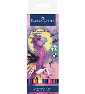 Faber-Castell Goldfaber Aqua Çift Uçlu Sanatsal Markör 6’lı Fantasy
