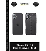 iPhone 13 / 14 Deri Hissiyatlı Kılıf Telefon Koruma