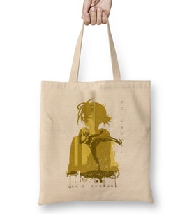 Attack On Titan Female Titan Minimalist Bez Çanta Uzun Saplı