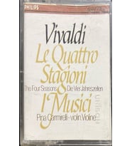 (Plak Değildir KASET tir) Vivaldi LE Quattro Stagioni I Musici Classic Kaset