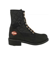 Harley Davidson New Worker Erkek Bot Siyah Nubuk