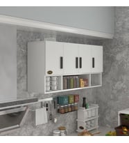 Kenzlife hazır mutfak severus byz 060*120*32 mutfak banyo dolabı kapaklı raflı (Karışık)