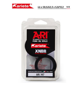 Ariete Arı.147 2014-2019 BMW S 1000 XR Uyumlu Ön Amortisör Toz Keçesi (Siyah)
