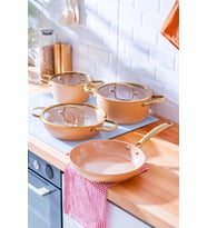 Acar Ultimate Pro 7 Parça Tencere Seti Rosegold BFT-06764