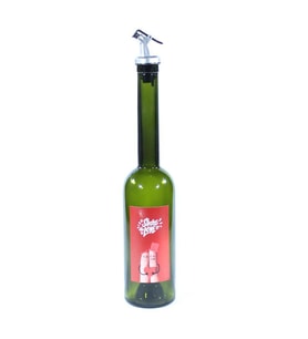 Sevgililer Günü Konseptli Sosluk Siyah 500 ml (Akıtıcılı) Share The Love (Koyu Yeşil)