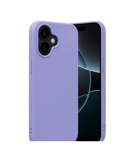 İphone 17 Nano İçi Kadife Silikon - Lila