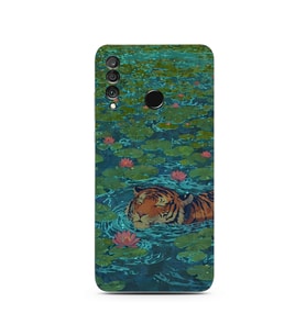 Huawei P30 Lite Uyumlu Baskılı Yumuşak Silikon Şeffaf Telefon Kılıfı