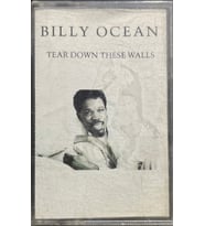 (Plak Değildir KASET tir) Kaset Billy Ocean Tear Down These Walls Kaset