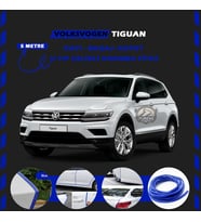 Volksvogen Tiguan Oto Araç Kapı Koruma Fitili 5metre Parlak Mavi Renk