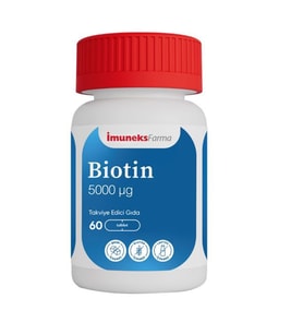 İmuneks Farma Biotin 5000mcg 60 Tablet