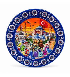 İstanbul Temalı Seramik Magnet Alk5855