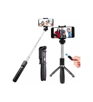Bluetooth Selfie Çubuğu Tripod Monopod Uzaktan Kumandalı Fonksiyonel