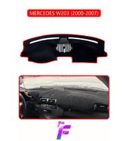 MERCEDES W203 (2000-2007) Uyumlu Torpido Örtüsü Yansıma Önleyici Kolay Montaj Tam Koruma H21
